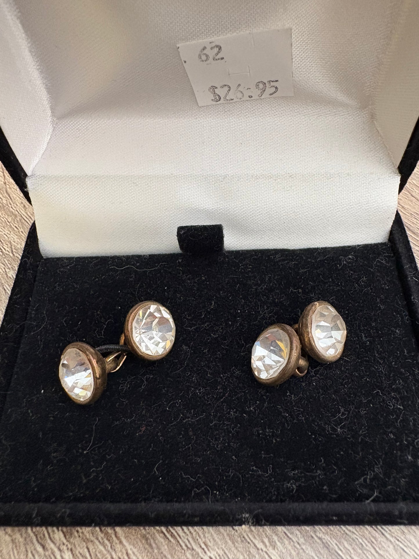 DIAMANTE Cuff links