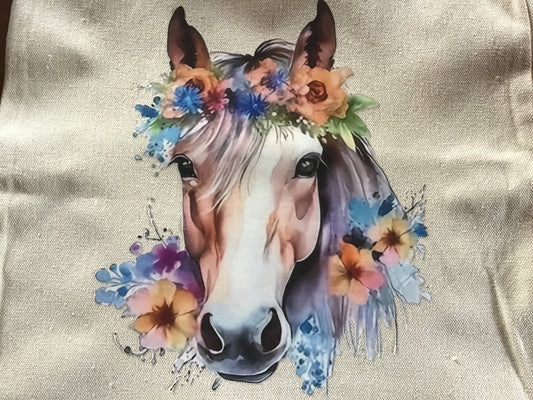Happy Hoof Printed Cotton Bag