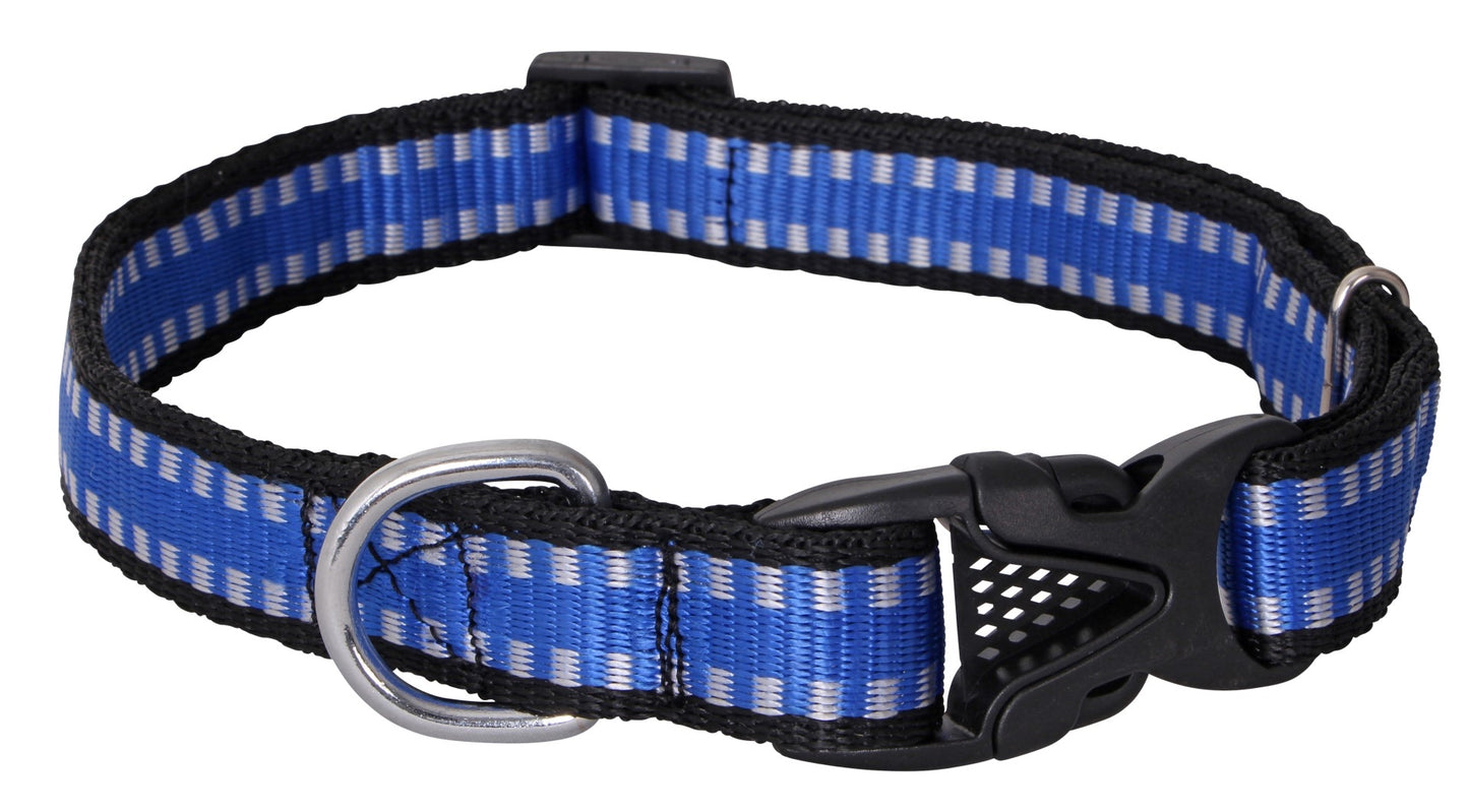 FLAIR Buck Stitched Dog Collar Adjustable