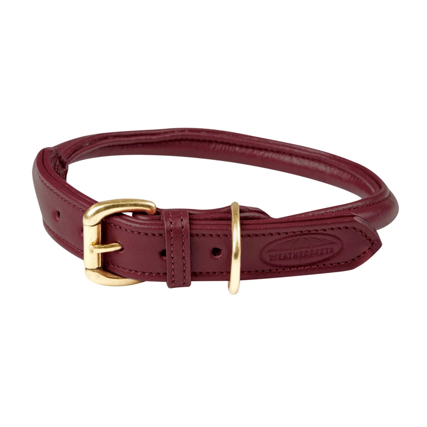 Weatherbeeta rolled leather collar