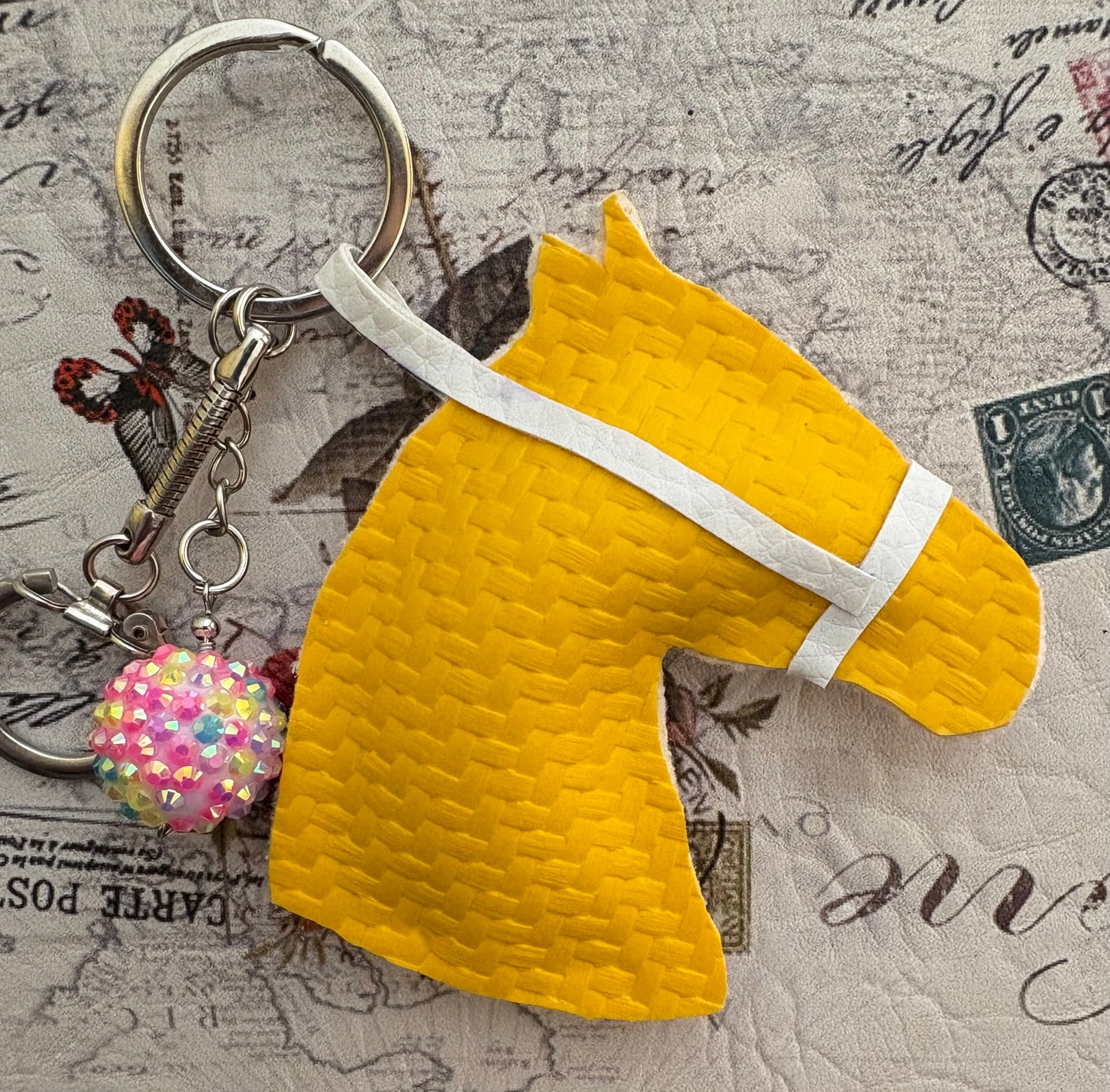 Horse Head Key/Bag Fob