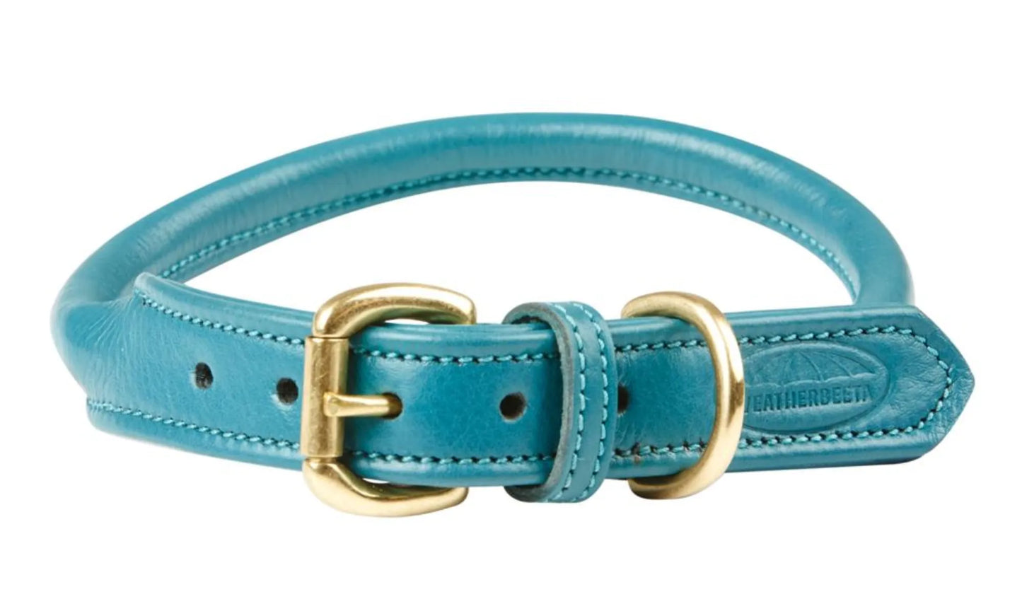 Weatherbeeta rolled leather collar