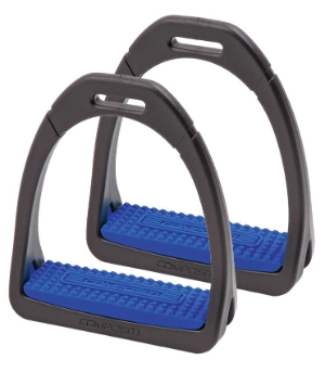 Premium Compositi Stirrups Small Royal Blue