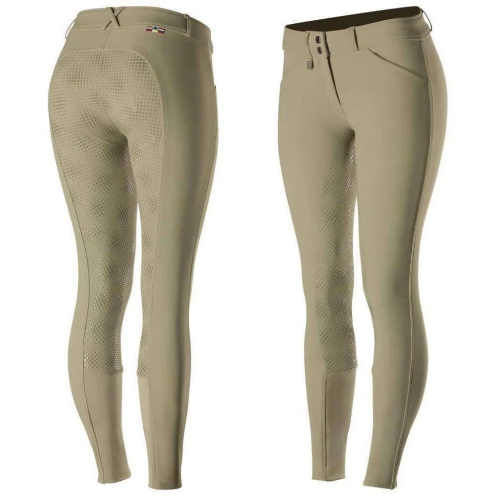 Horze Grand Prix Women's Silicone Grip Full Seat Breeches - Size 12