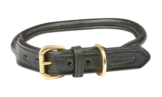 Weatherbeeta rolled leather collar