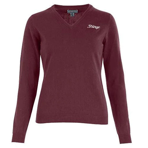 HORZE Nina V neck sweater