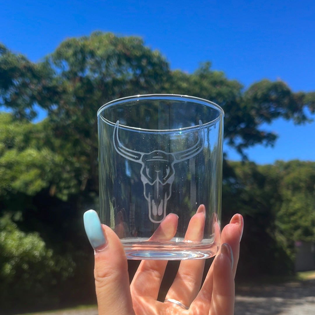 Longhorn glasses