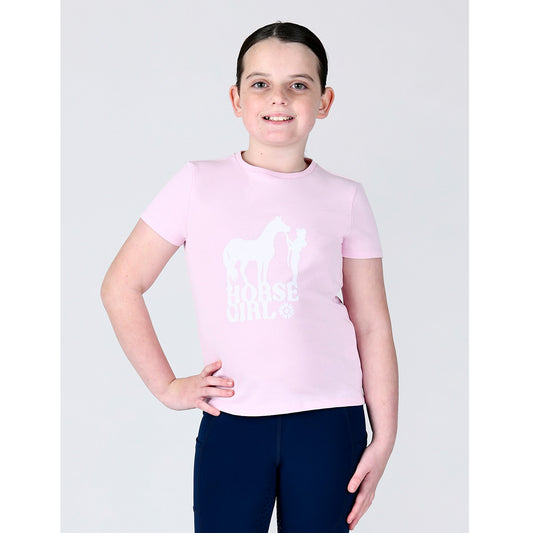 Dublin Childs Tilly Tee Pink Tulle/Horse Girl