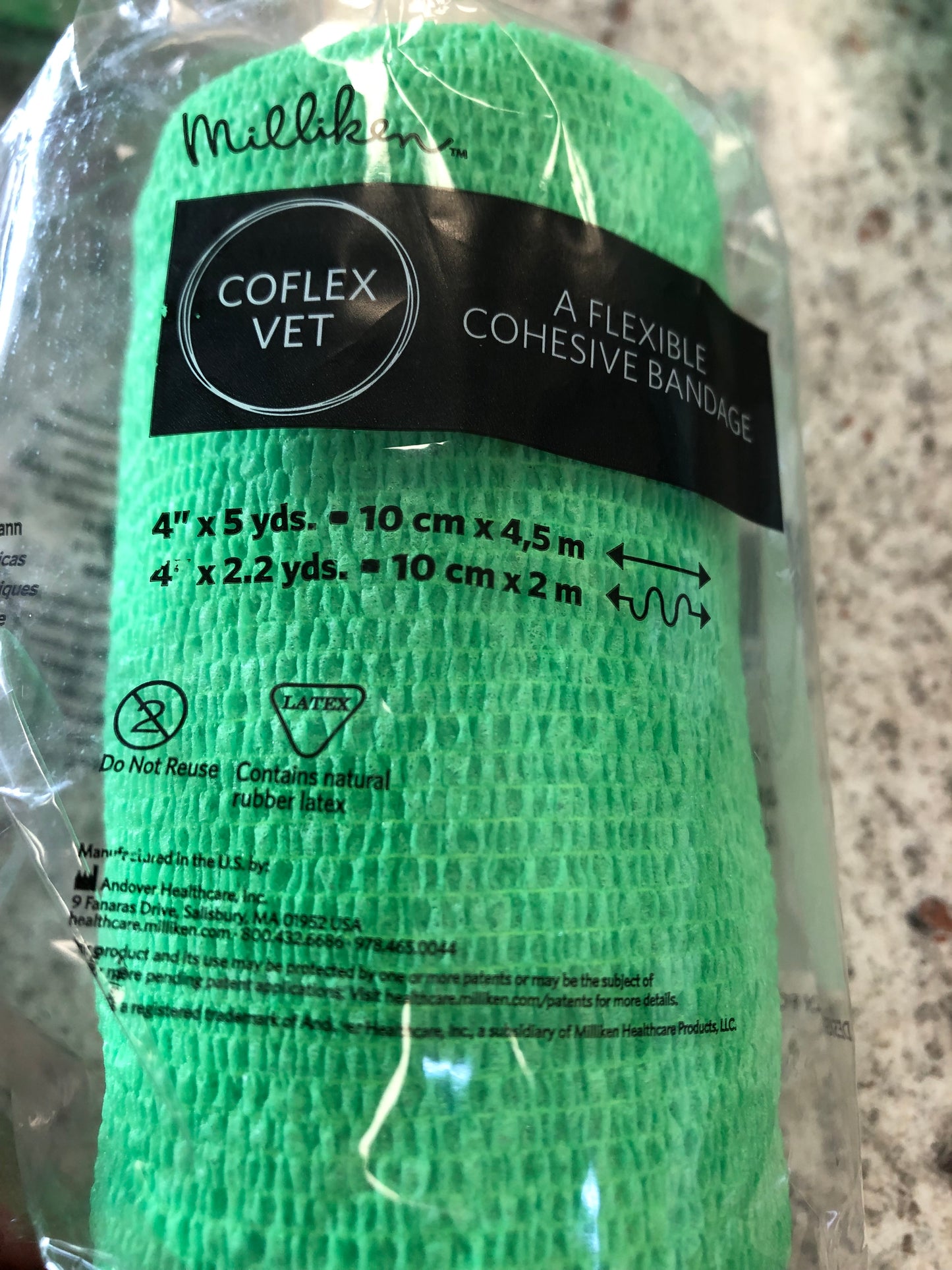 Neon Cohesive Coflex Vet Bandage