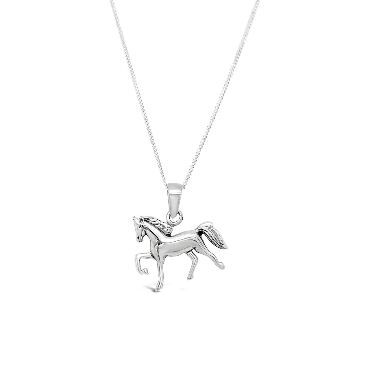 Stirling Silver Horse Pendant