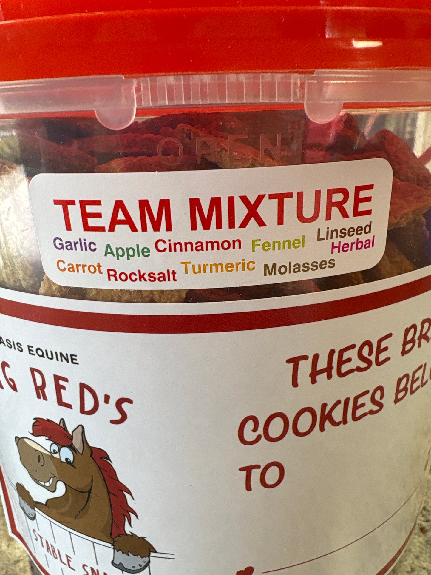 Big Red’s Stable Snacks