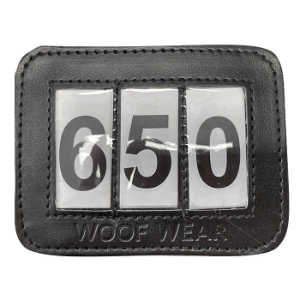 WOOF WEAR Bridle Number Holder