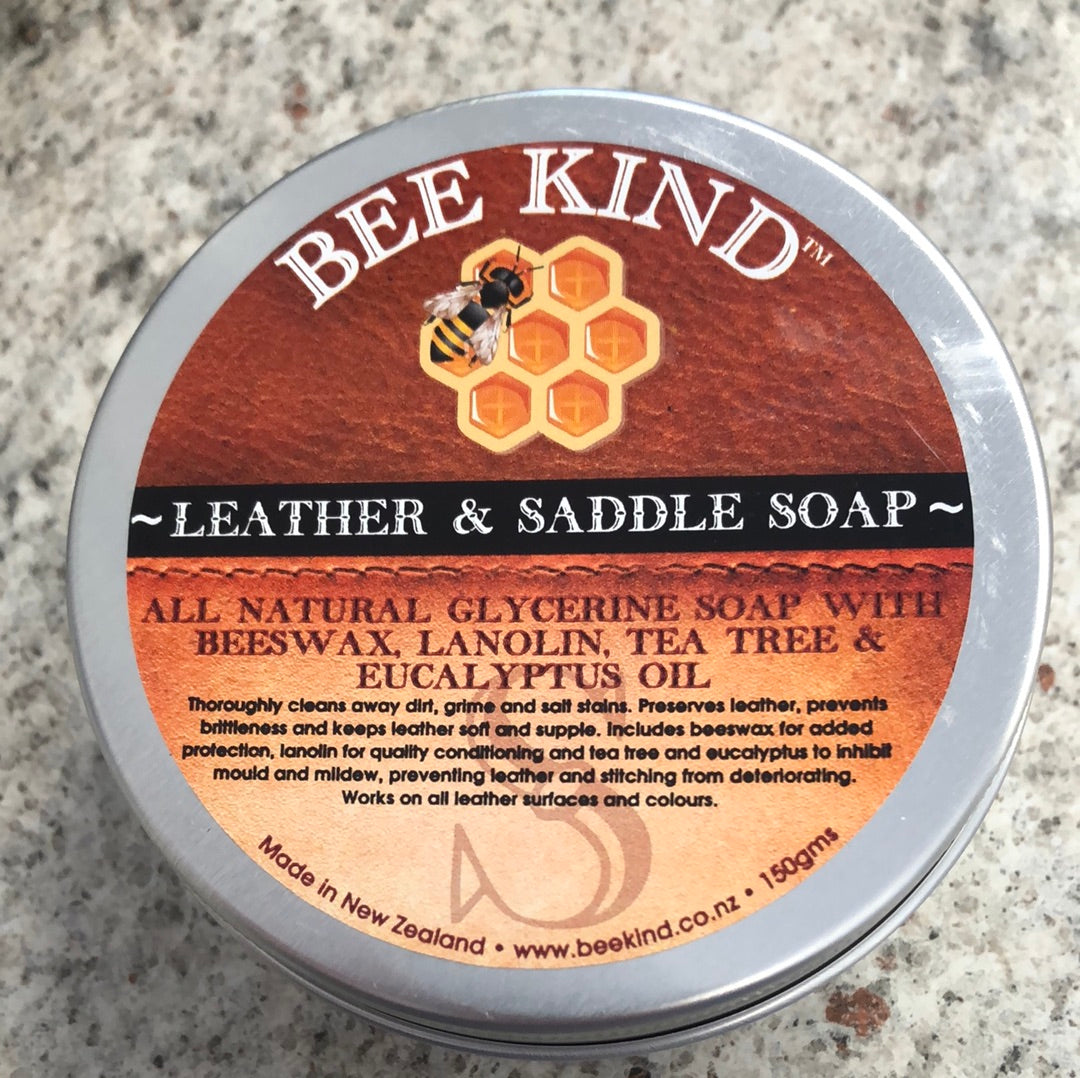 BEEKIND LEATHER AND SADDLE SOAP