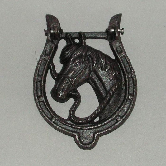 Cast Iron Horse Shoe Door Knocker