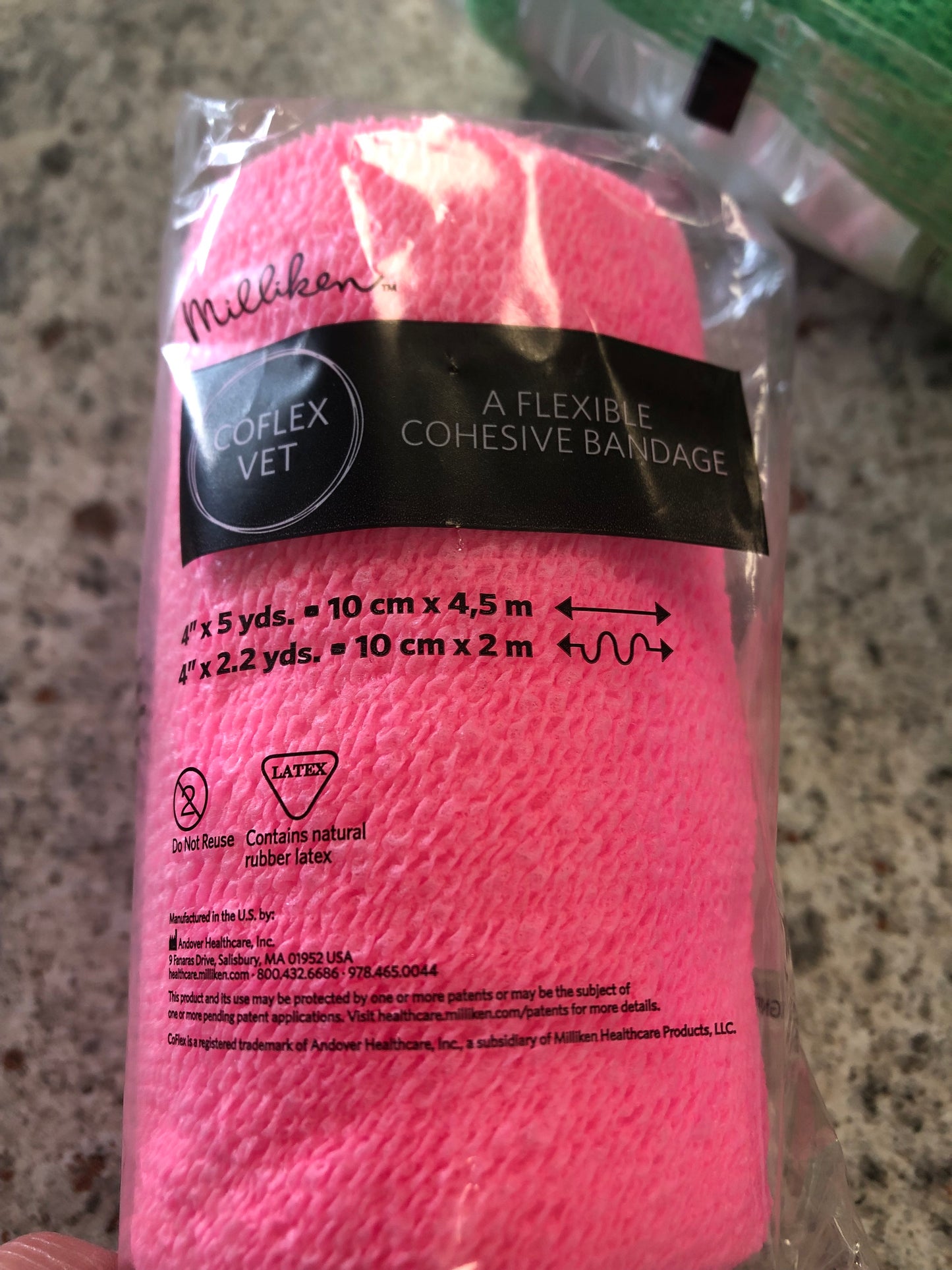 Neon Cohesive Coflex Vet Bandage