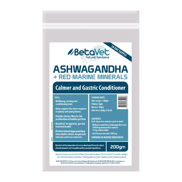 BetaVet Ashwagandha + Red Marine Minerals