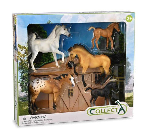 COLLECTA 5 Piece Horse Window Box Set