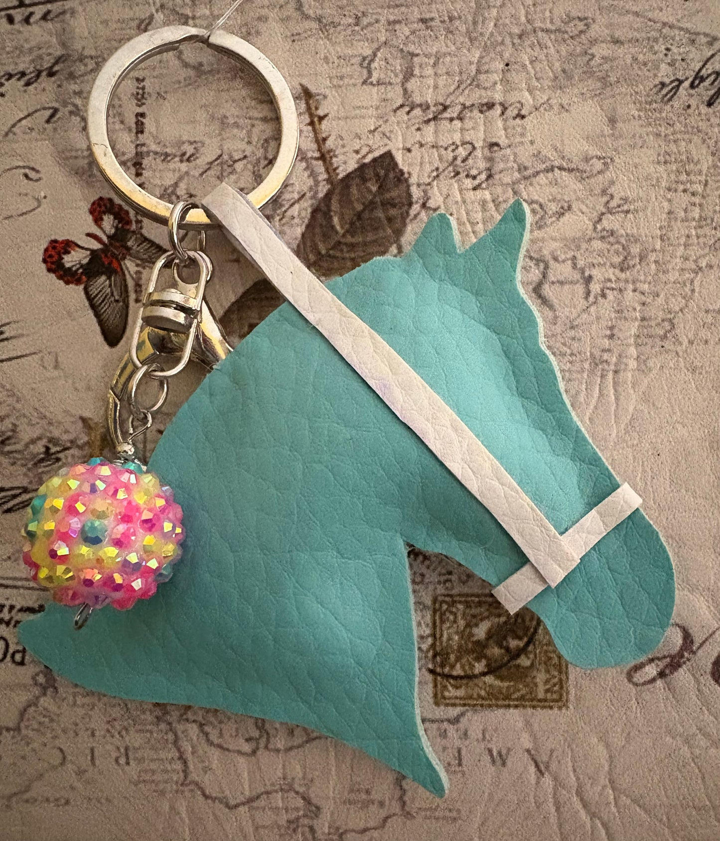 Horse Head Key/Bag Fob