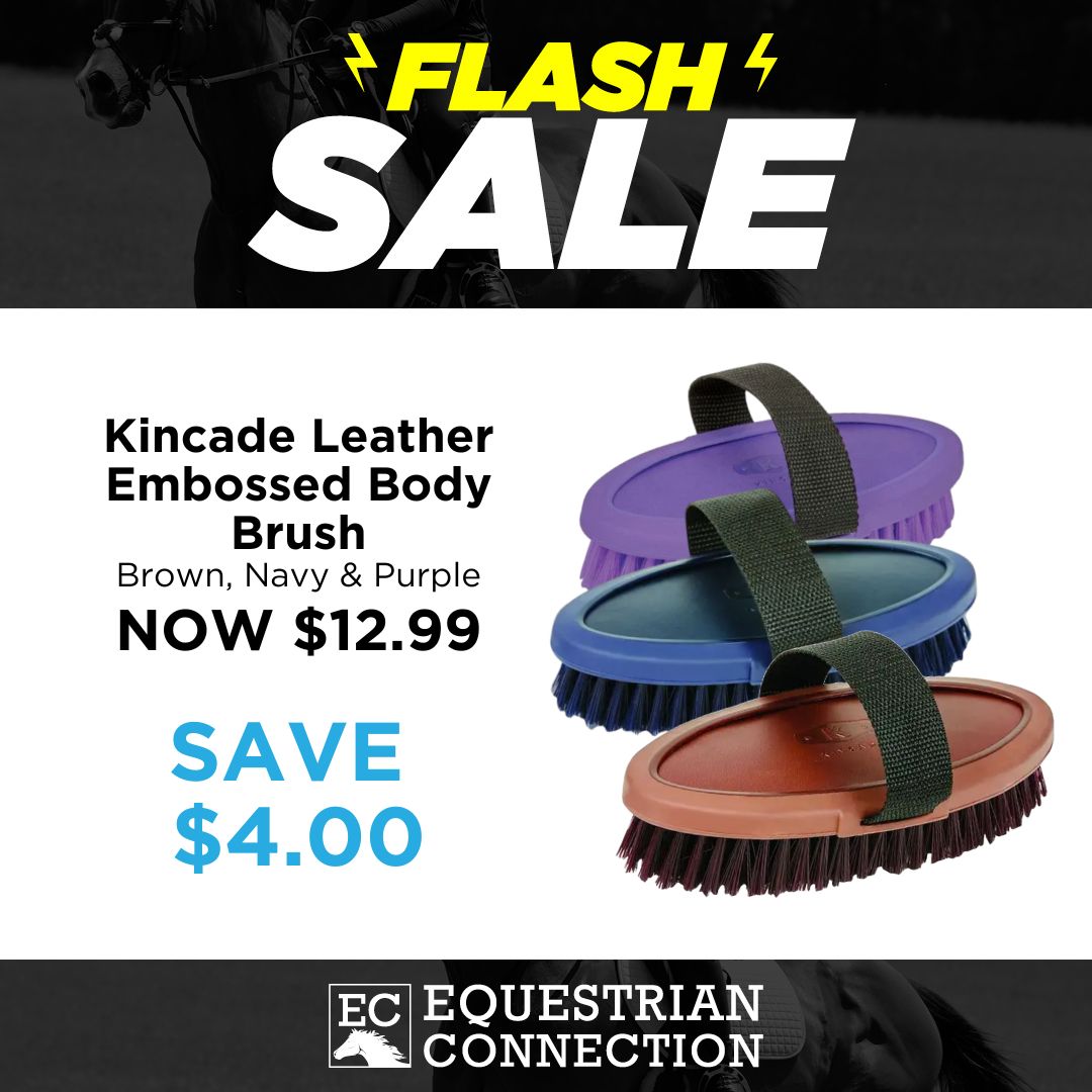 KINCADE LEATHER EMBOSSED BODY BRUSH