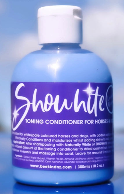SHOWHITE- Toning Crème Conditioner for Horse & Hound 300ml
