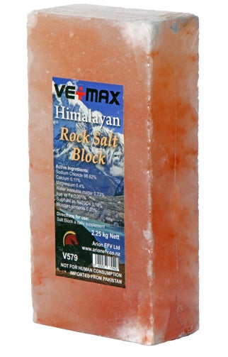 VETMAX Himalayan Rock Salt Block 2.25Kg