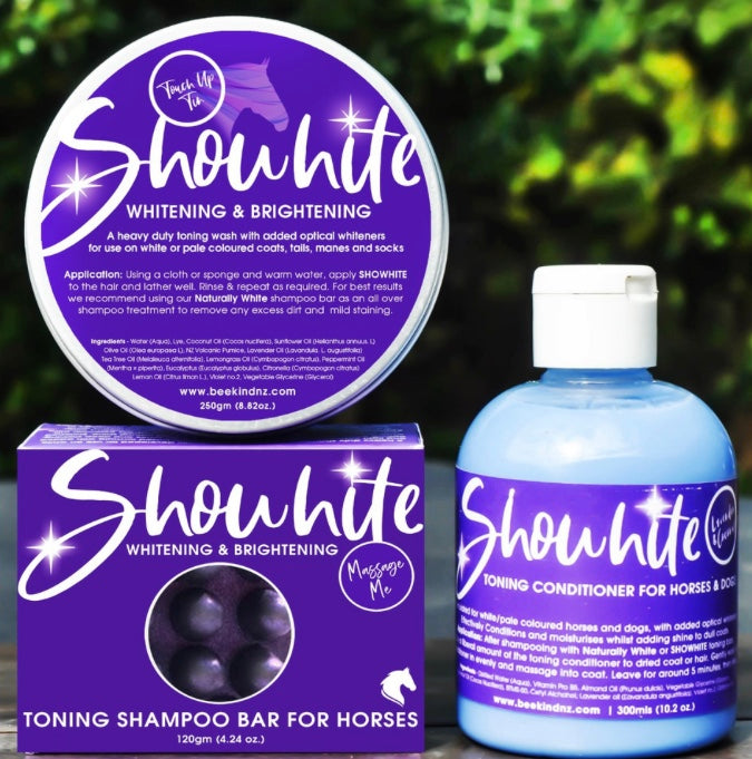 SHOWHITE- Toning Crème Conditioner for Horse & Hound 300ml