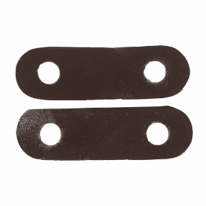 ZILCO Peacock Iron Rubbers and Leather Straps Replacements