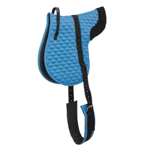 Cotton Bareback Pad-Blue