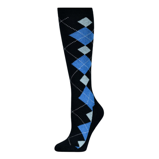DUBLIN Blue Argyle Socks