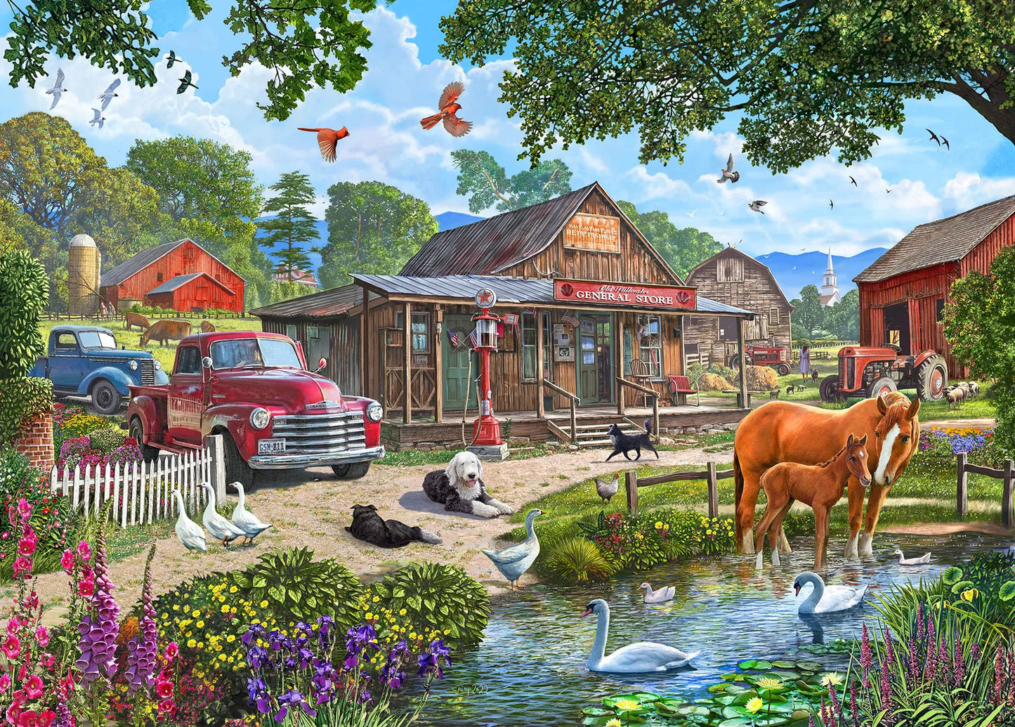 Horse & Hound 1000 Piece Puzzle