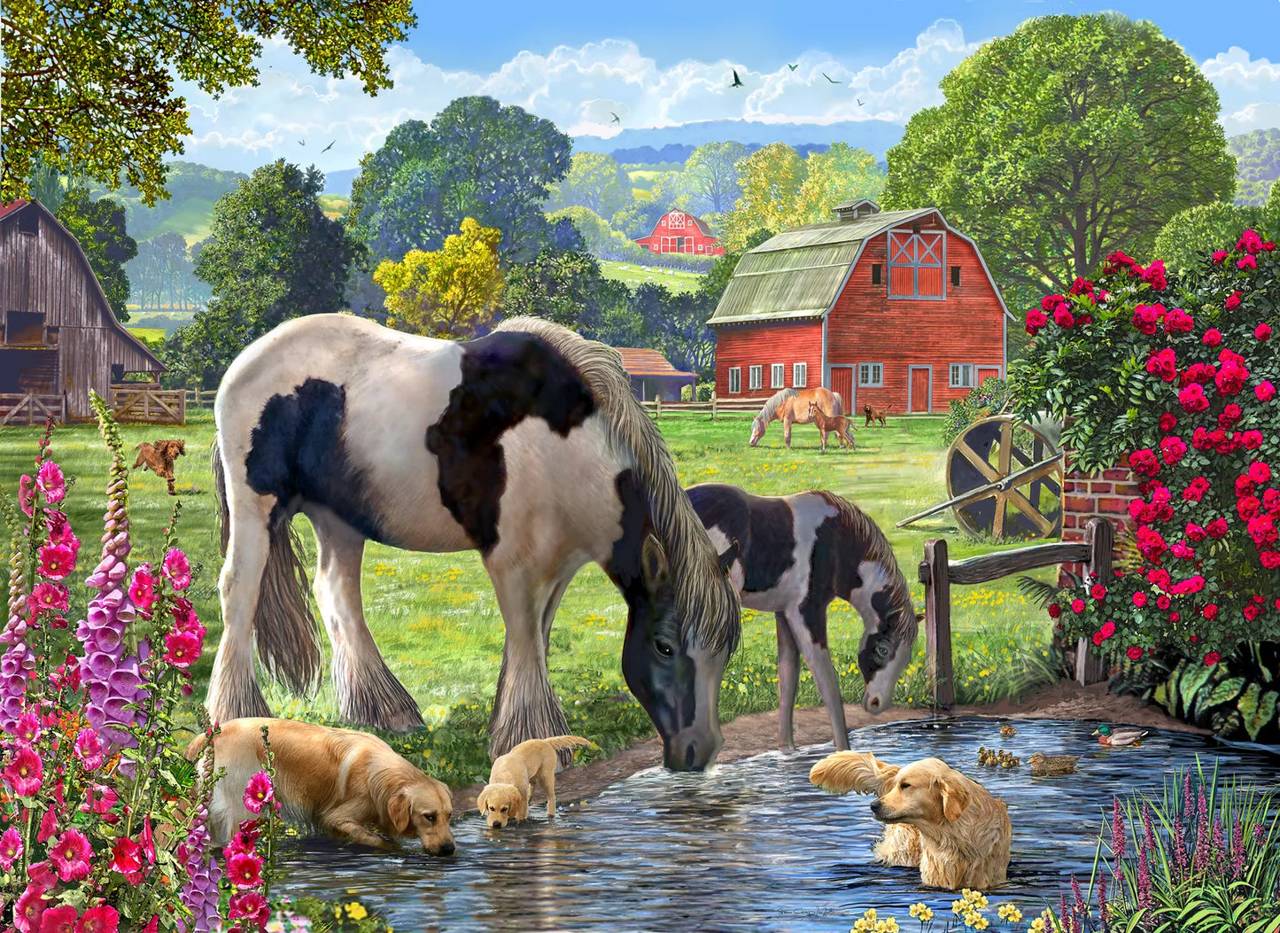 Horse & Hound 1000 Piece Puzzle