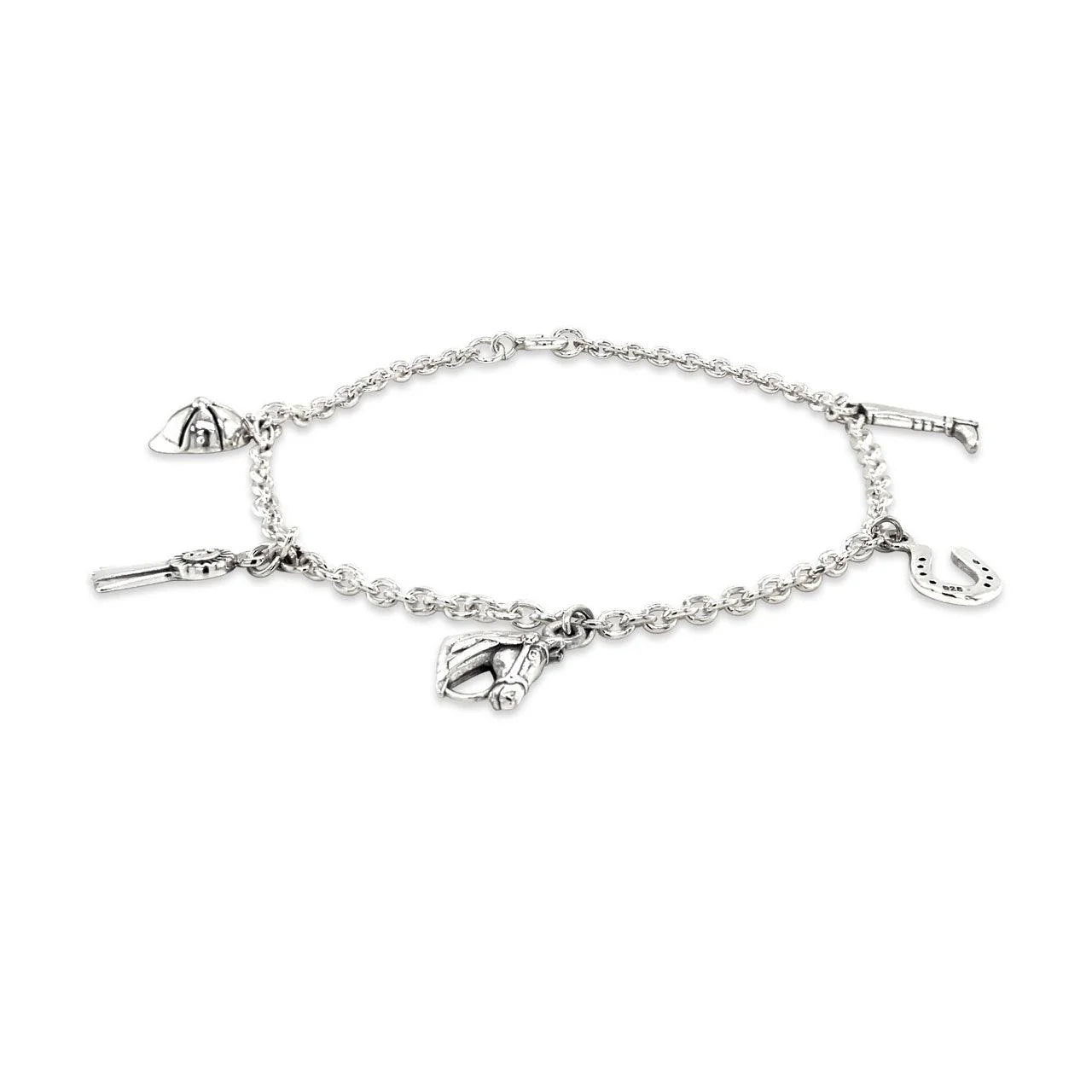 Silver Charm Bracelet