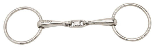 ZILCO Fine mouth training snaffle bit