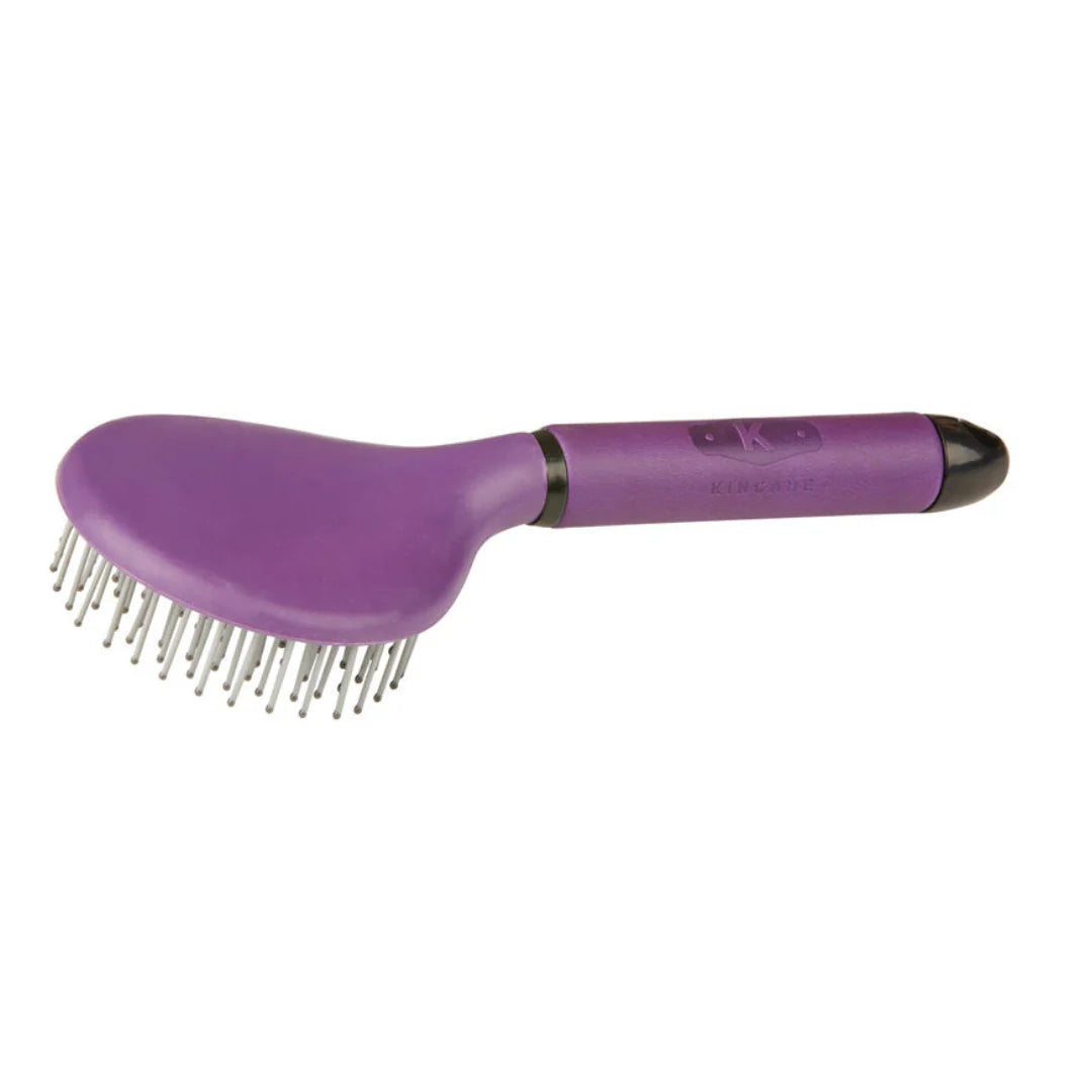 Kincade Leather Embossed Mane & Tail Brush