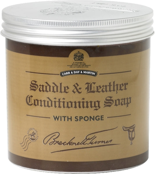 CDM Saddle and Leather Conditioning Soap With Sponge