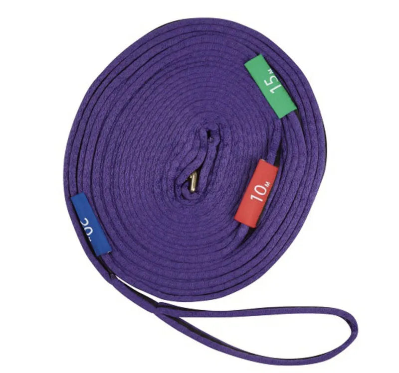 KINCADE Two Tone Lunge Line With Circle Markers 11m