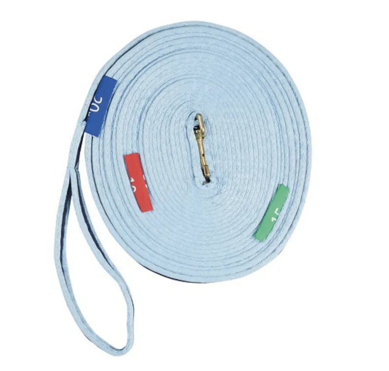 KINCADE Two Tone Lunge Line With Circle Markers 11m