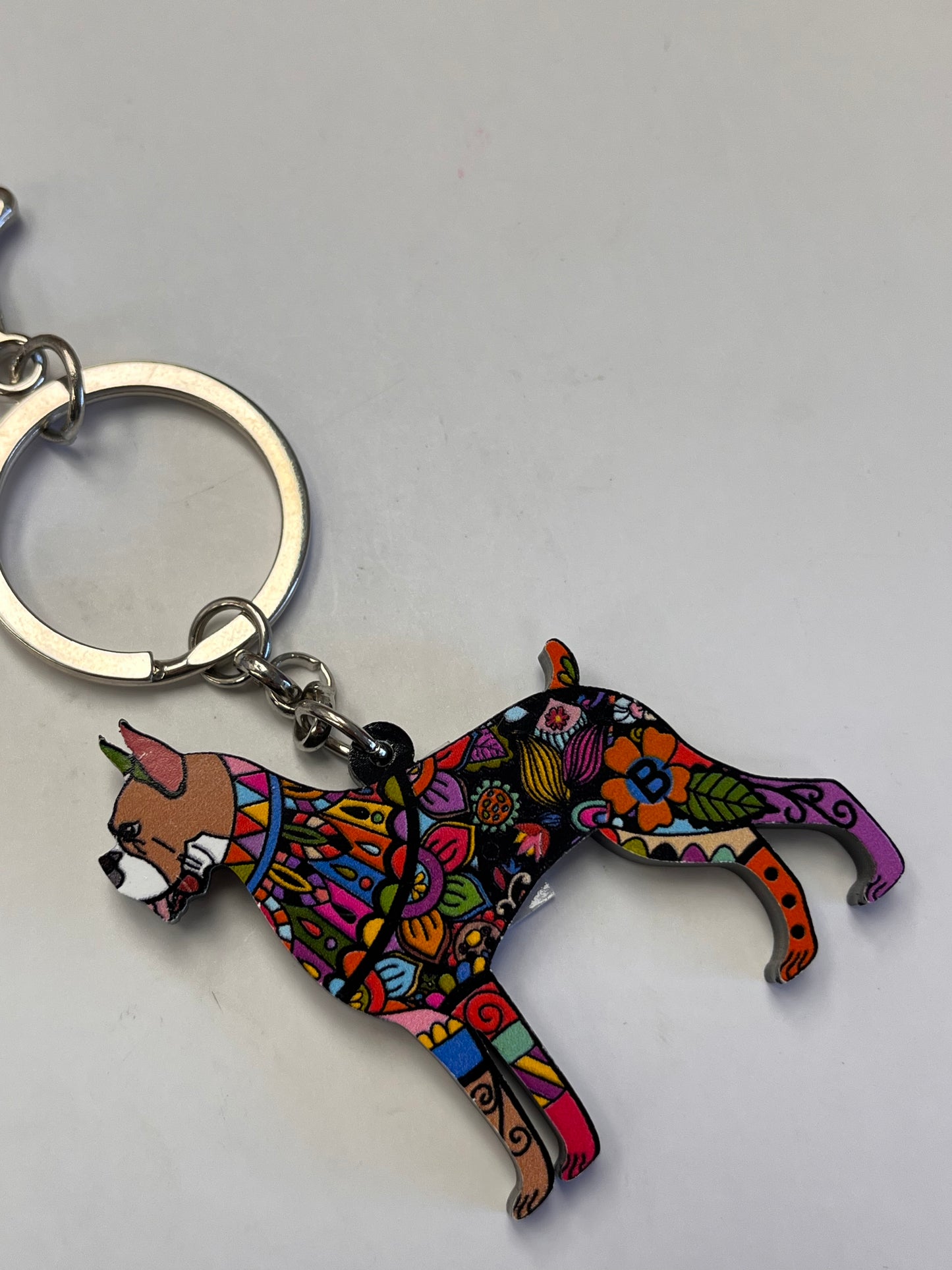 ARCYLIC Dog keychain