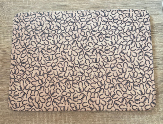 Horseshoe Print Placemats & Coasters