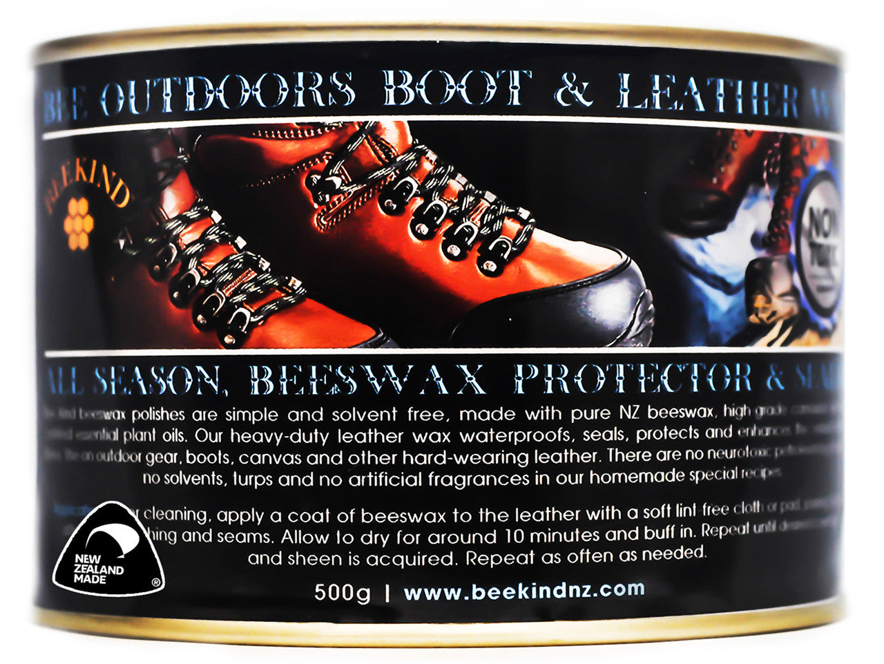 BEEKIND Outdoor boot & leather wax