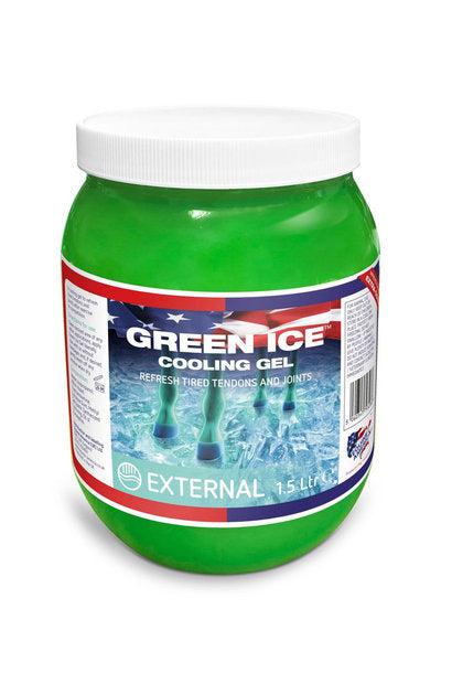 Equine America Green ice cooling gel