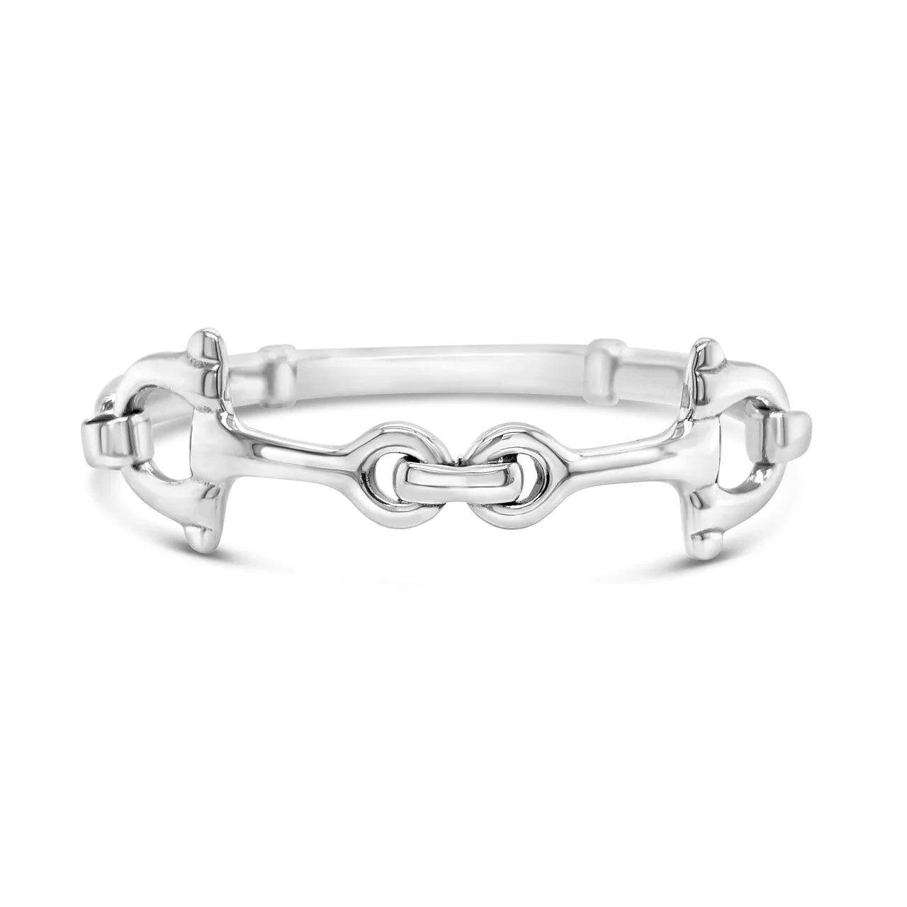 Snaffle clip over bangle heavy weight