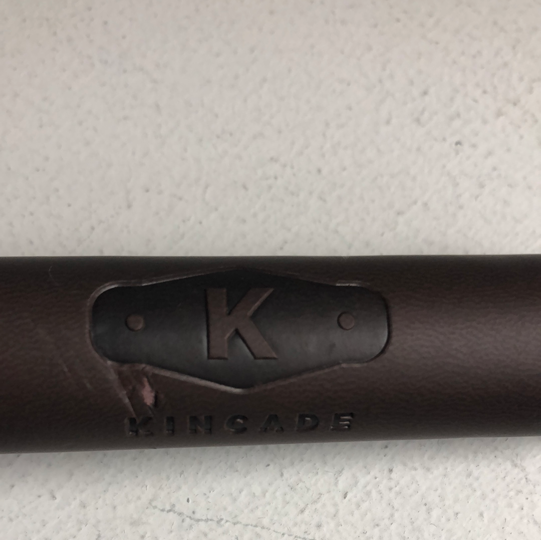 KINCADE LEATHER EMBOSSED SWEAT SCRAPPER