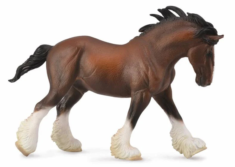 Collecta Bay clydesdale horse