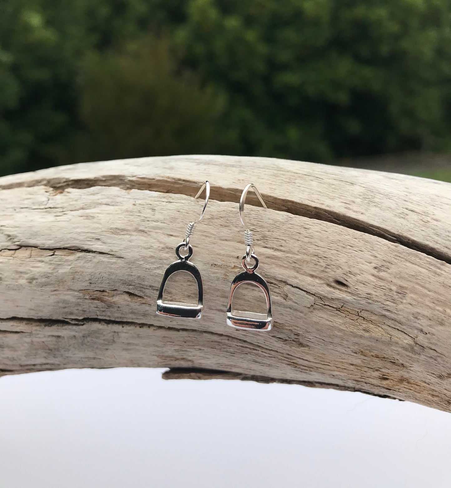 Stirrup Drop Earrings