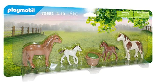 Pony set with foals